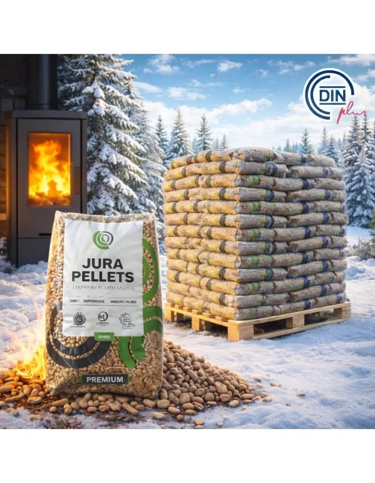 Sacos de Jura Pellets, pellets de madera del Jura